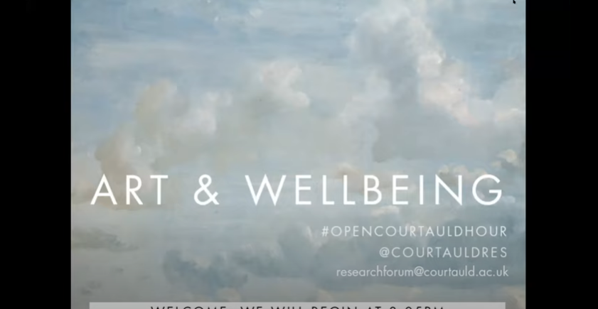 Open Courtauld Hour - Episode Two: Art and Wellbeing (VIDEO)