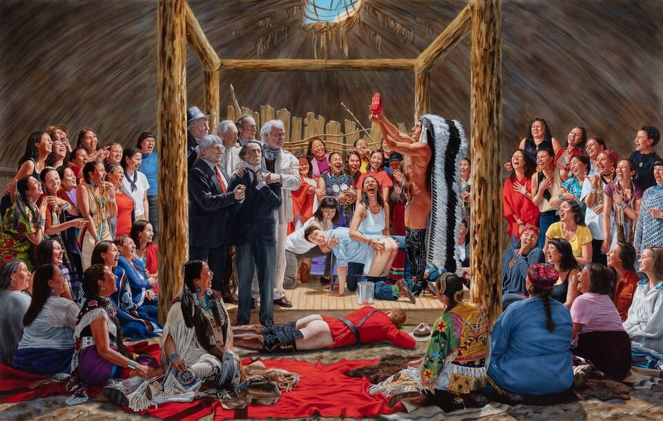 "Kent Monkman issues apology for painting that depicts the 'sexual assault' of Canadian Prime Minister Justin Trudeau"