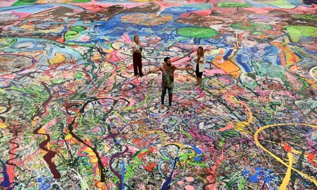 "British artist sells world's largest painting The Journey of Humanity for $62m"