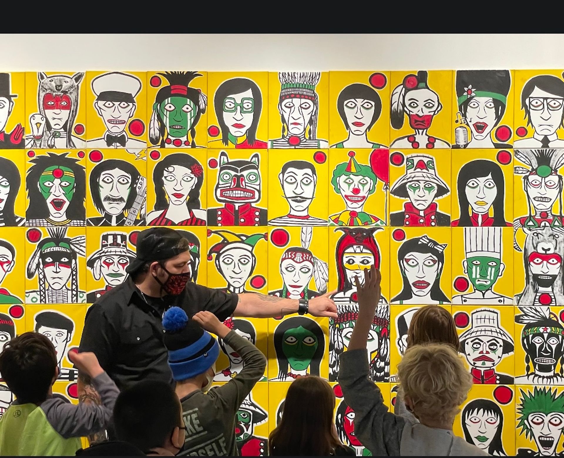 "Artist Johnny Bandura’s mural of residential school victims becomes tool for teaching Canada’s colonial legacy"