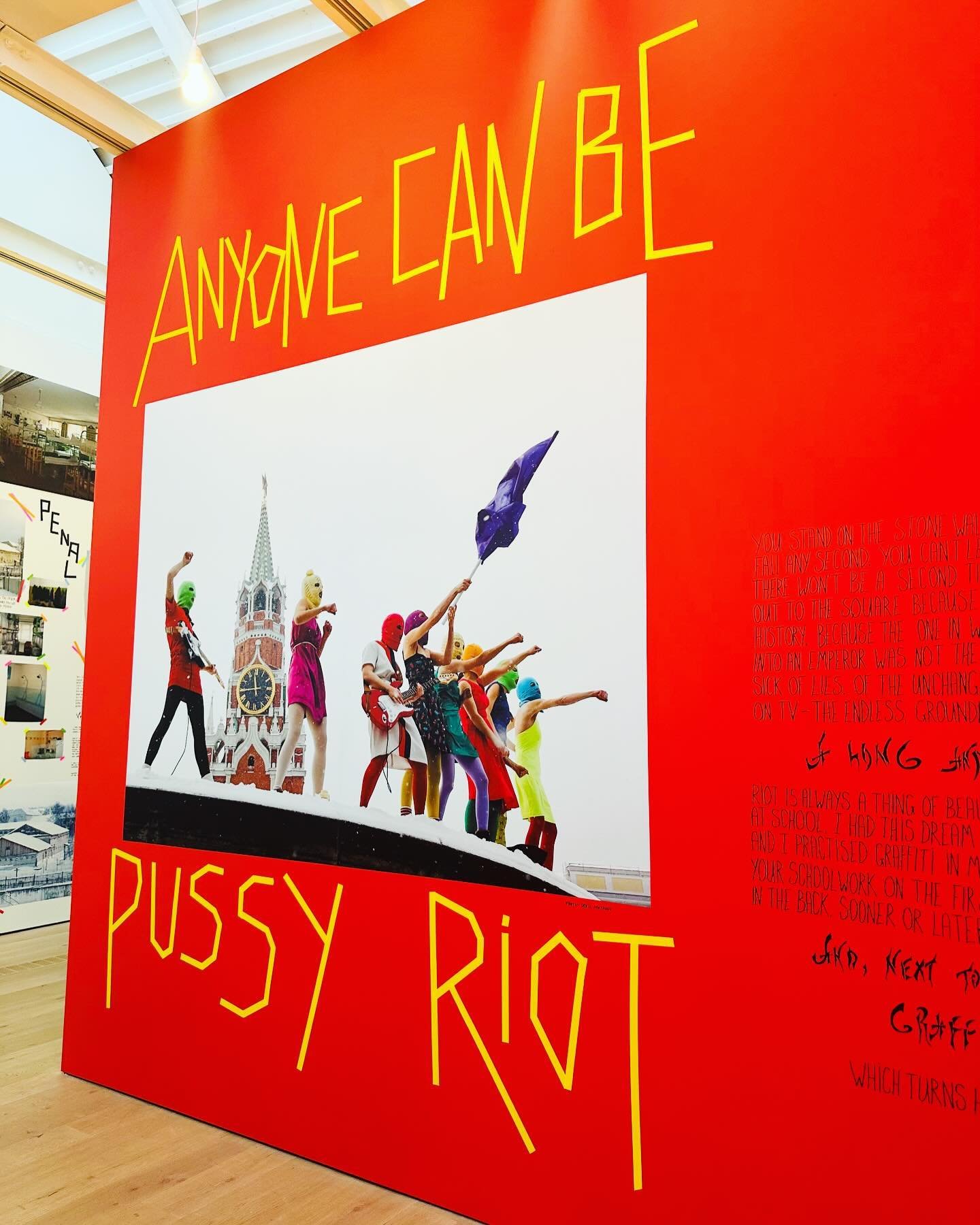 Just&hellip; WOW&hellip; 💗🖤❤️🔥💗🖤&hearts;️🔥 a brave, unapologetic, and fearlessly executed show. If you want to see real artist activism in action, this is it. Kudos to everyone responsible for making this unique exhibition happen. 
.
.
.
#pussy