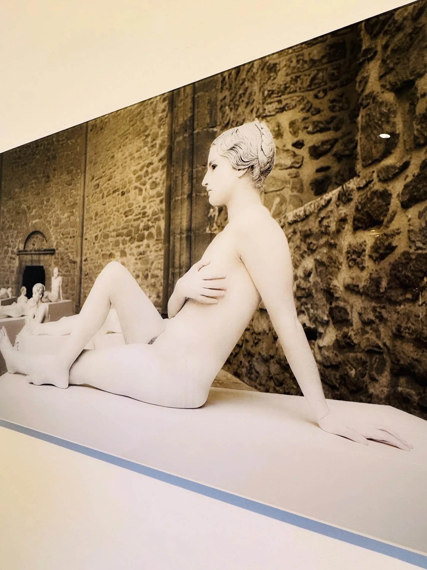 Today, I visited Sicily&rsquo;s contemporary art museum in Palazzo Riso, another converted baroque palace that was heavily bombed during WWII after local fascists made it their headquarters. I love thinking how much those people would have hated the 