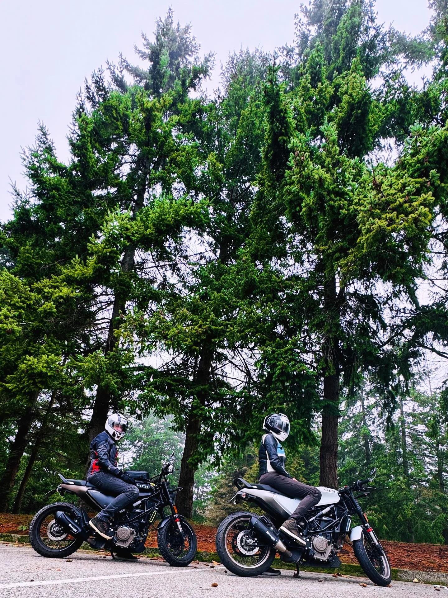 Polar bear ride! 🐻&zwj;❄️🏍️💨🏍️ First motorcycle outing of 2026 in the books. A balmy 4C 🥶We love you Vancouver&mdash; good to be home 💙😊Wishing everyone a very Happy New Year! 🥳 
.
.
.
#happynewyear #vancouver #motorcycle #motorcyclesofinstag