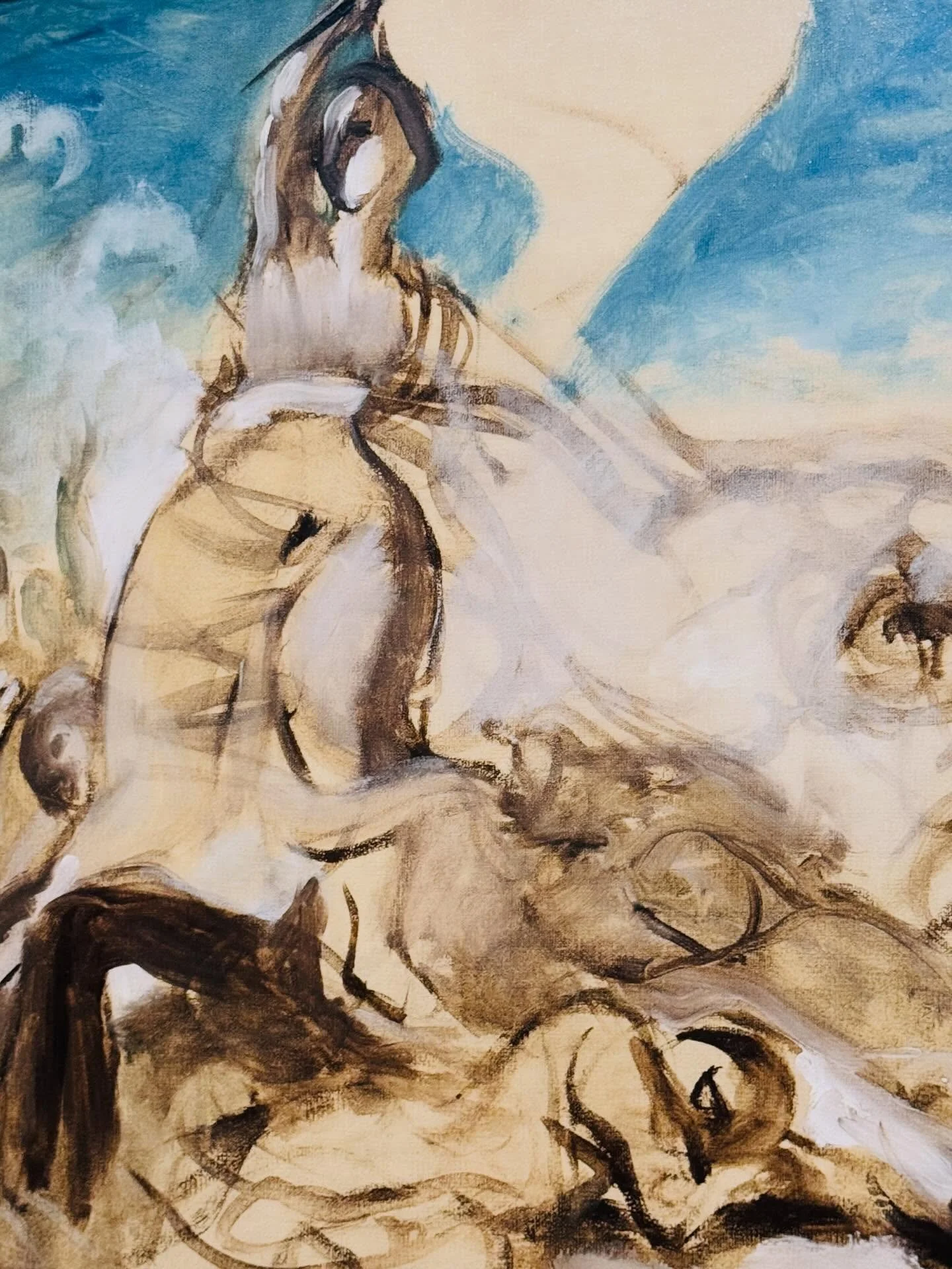 Glimpsing changes, abstractions, experimentation, social transformation, and political will on the road to modernism and the avant-garde&mdash; Delacroix, Gericault, David, Goya, Turner, Daumier, Manet, Degas. Looking at the works in person, close up
