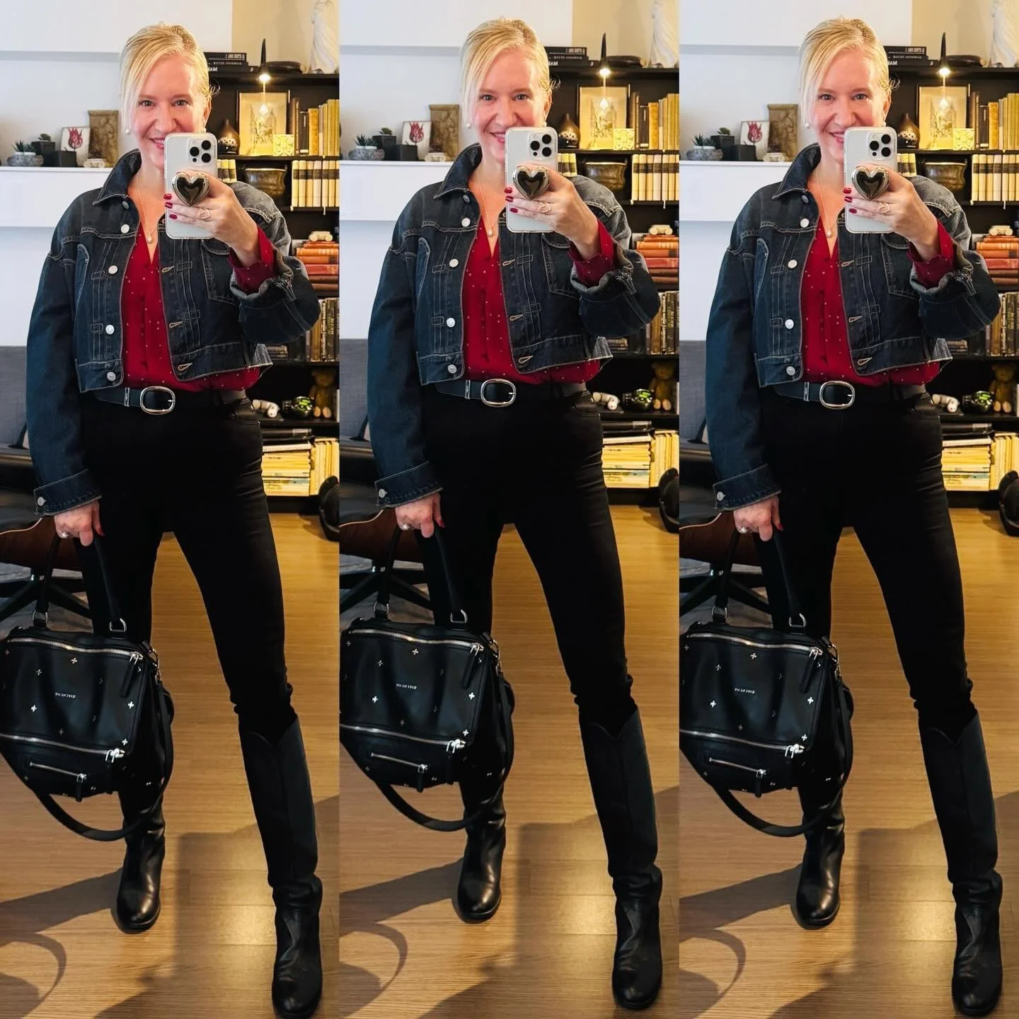 Bring it April 🩶✨💃🏼I&rsquo;m in the home stretch of a never ending semester and feel spring in the air.
.
.
.
#whatiwore #ootd #professorlife arthistorian