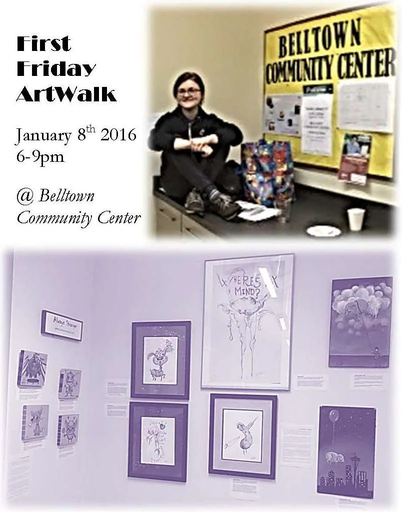 January 8, 2016 - Belltown Art Walk (Seattle, WA)