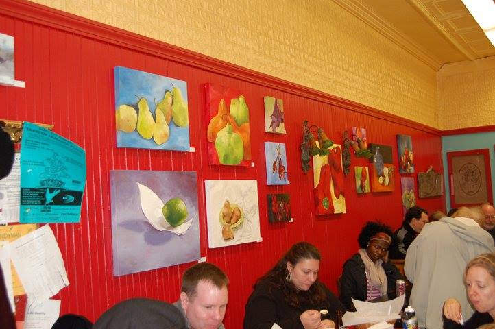 Art on display at Fornax.