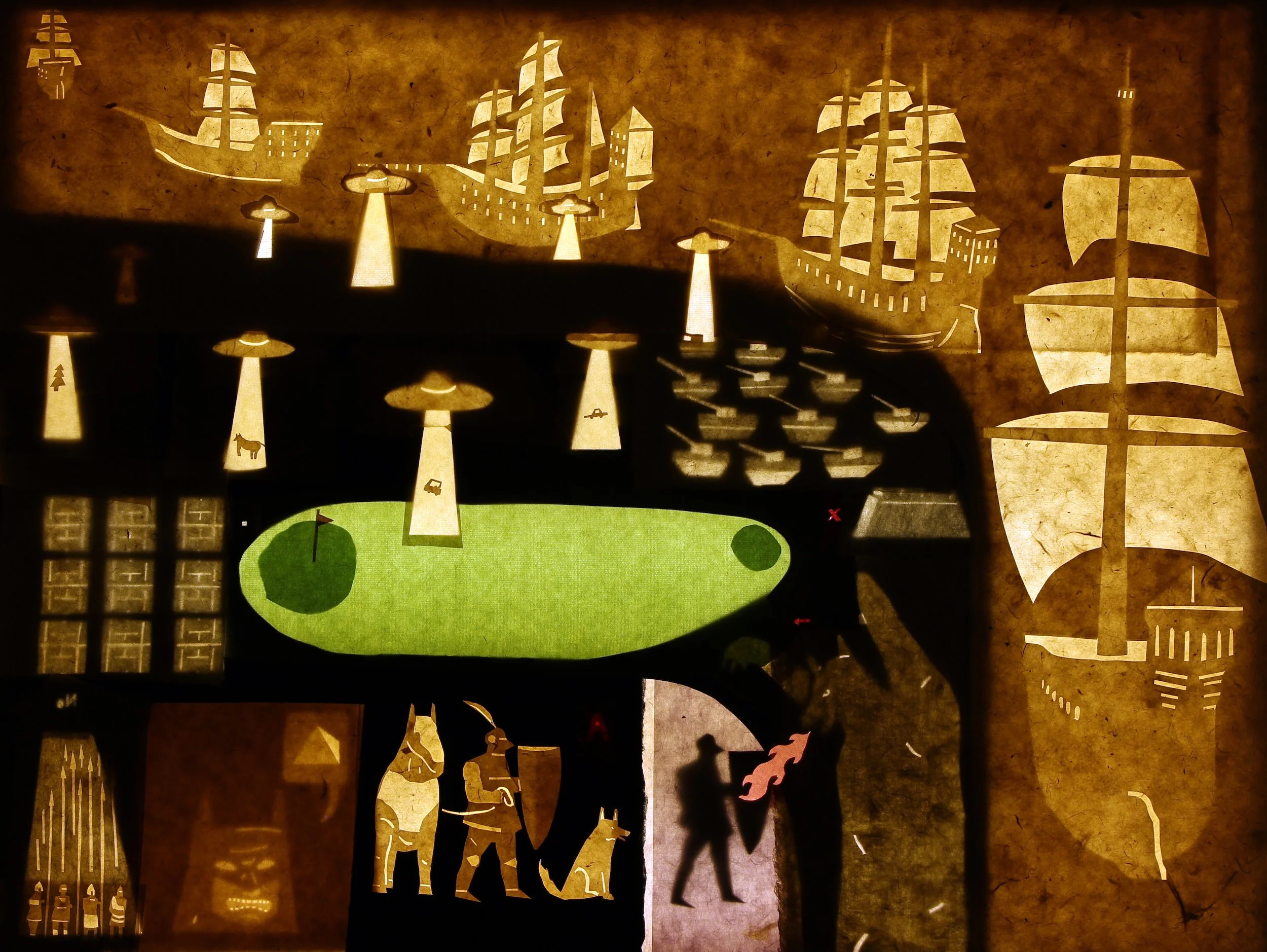 Aliens and Boats at Muni