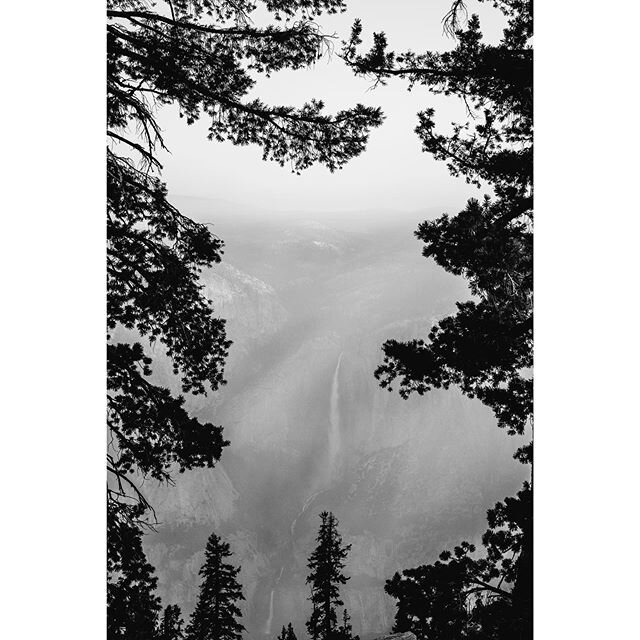 Yosemite Falls, 2017 - during the Empire Fire