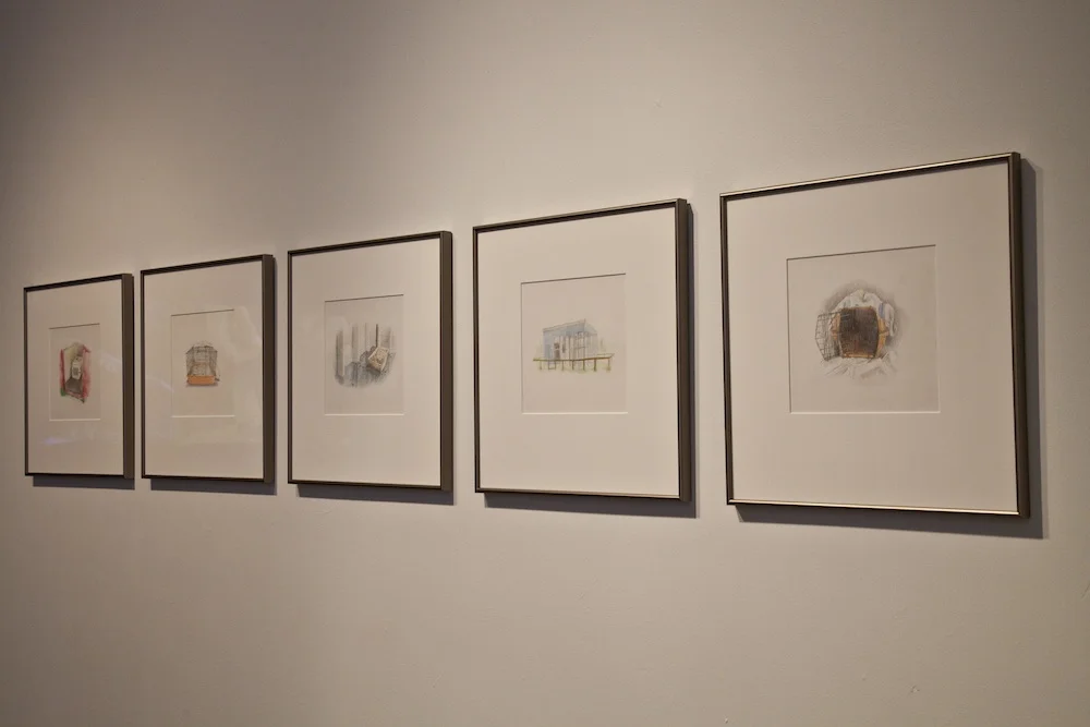 Fleshold Installation at La Centrale Galerie Powerhouse, Montreal, February 2014. (Photo by Lucie Rocher)