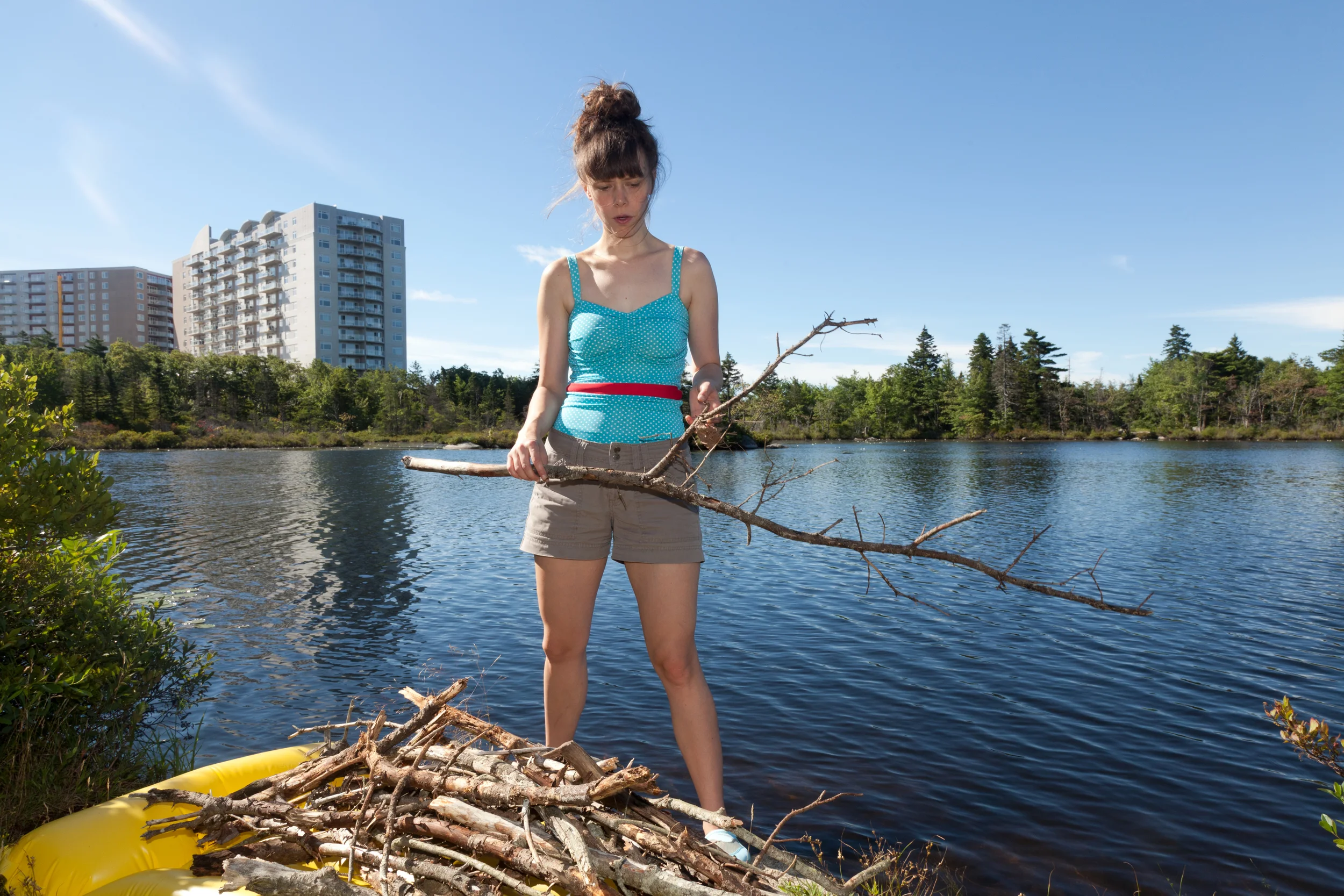 Helper (Beaver) , C-Print, 22"x33", 2013