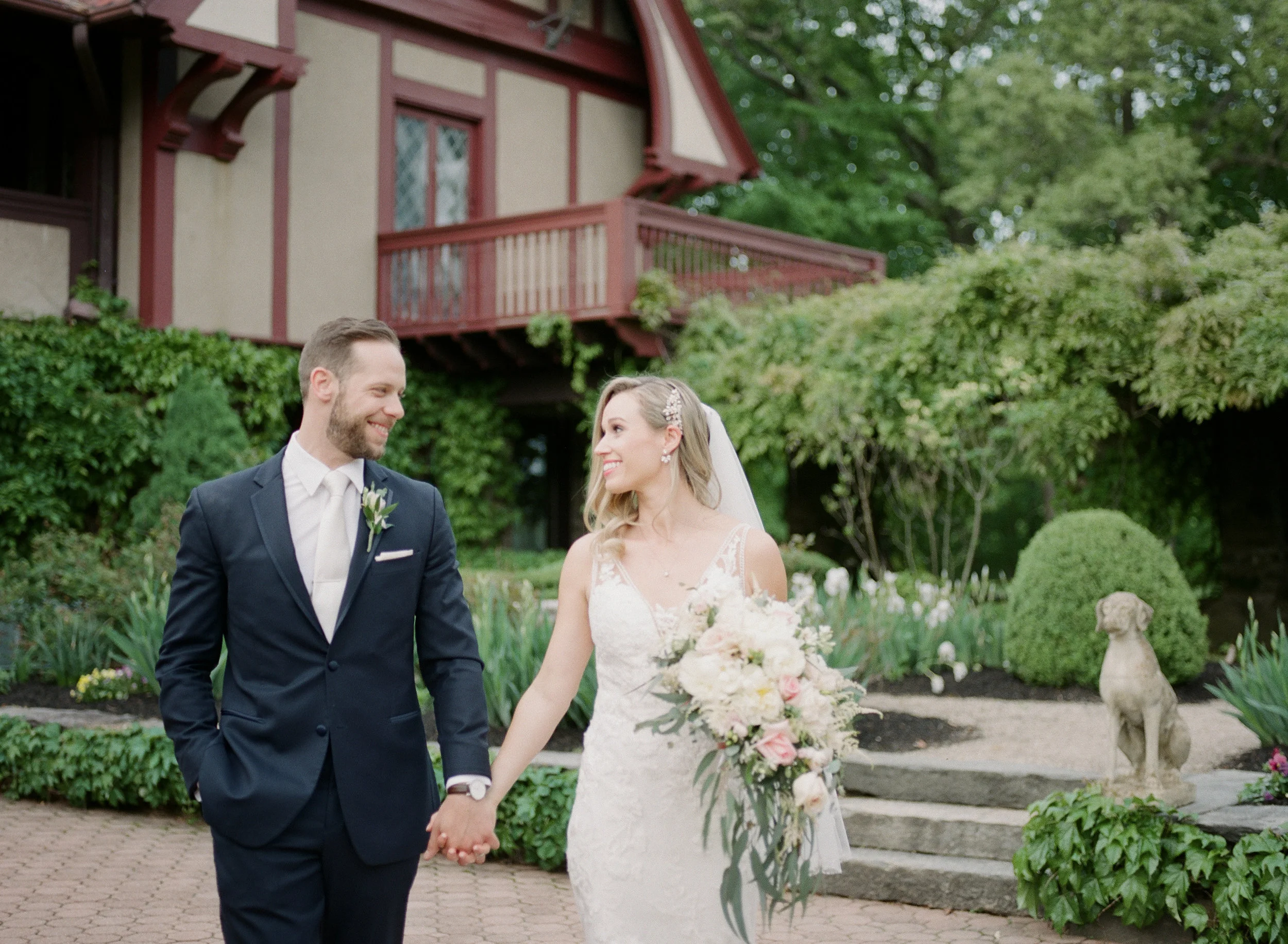Saint Clements Castle Wedding - Danielle and Jacob - First Look and Couple Portraits-105.jpg