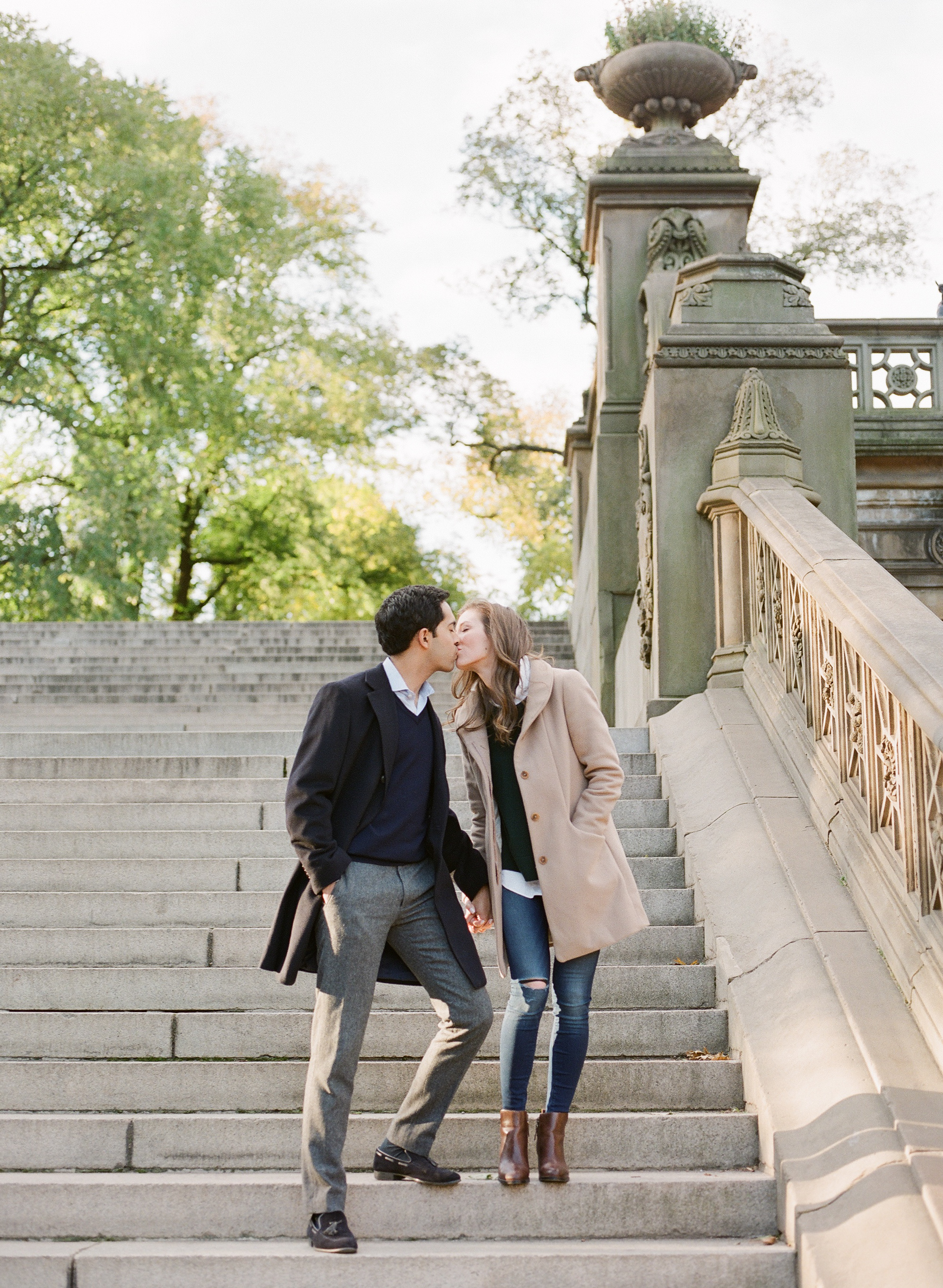 Bethesda Terrace Engagement Session