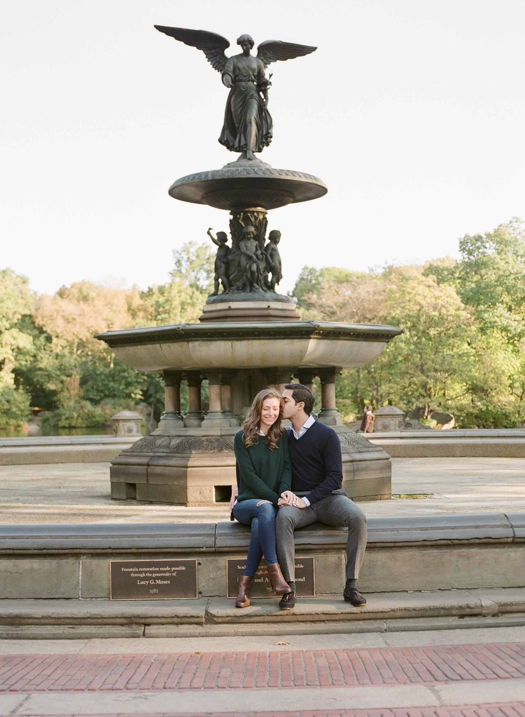 Bethesda Fountain Engagement