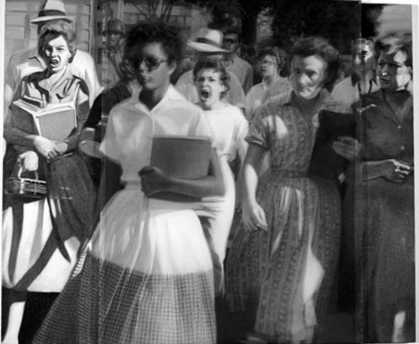 Bradley McCallum and Jacqueline Tarry, Untitled (After Pete Harris, Elizabeth Eckford: One of the Little Rock Nine, 4, September, 1957), 2006
