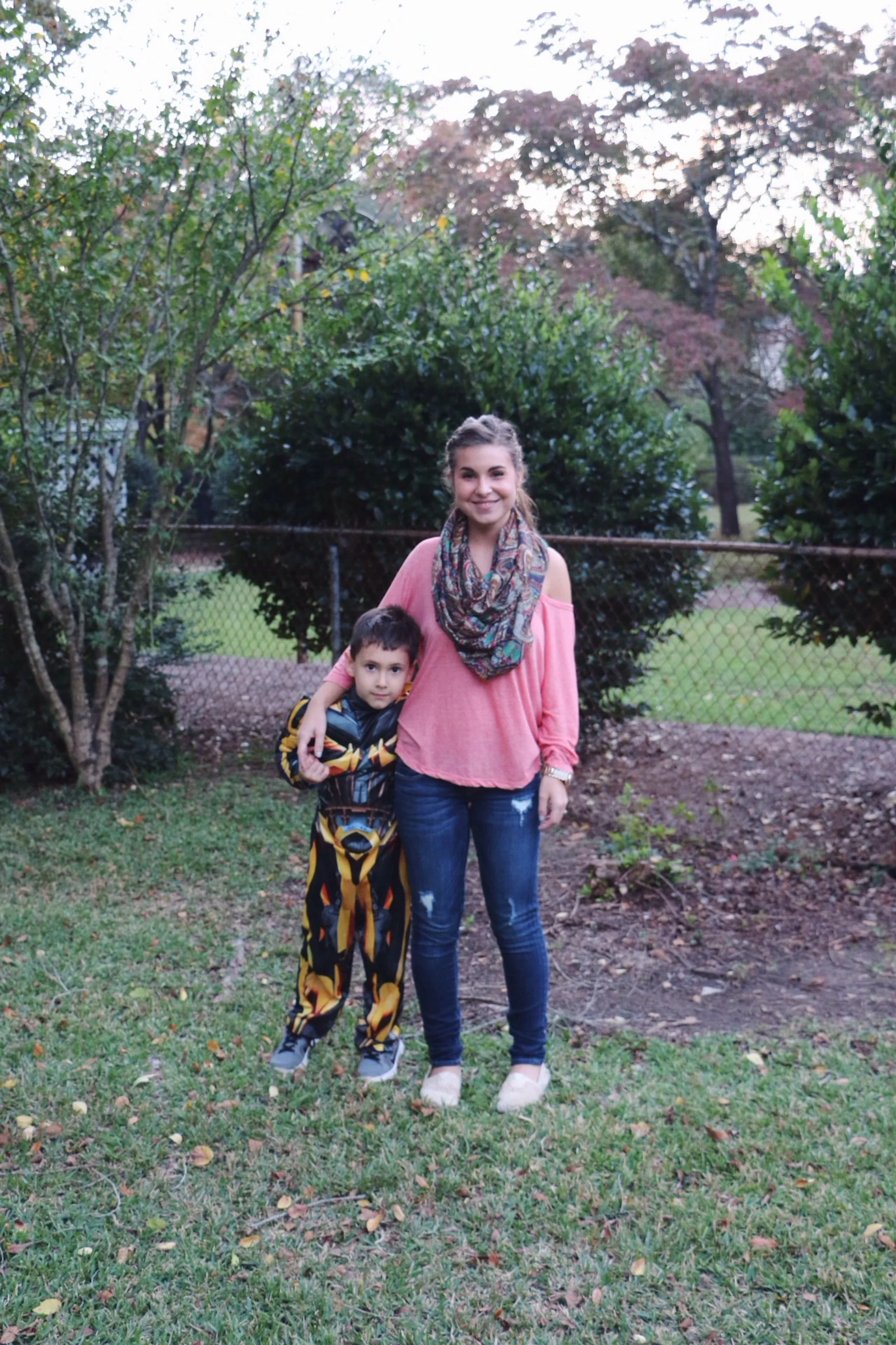 Birthday Boy with Aunt Annie. 