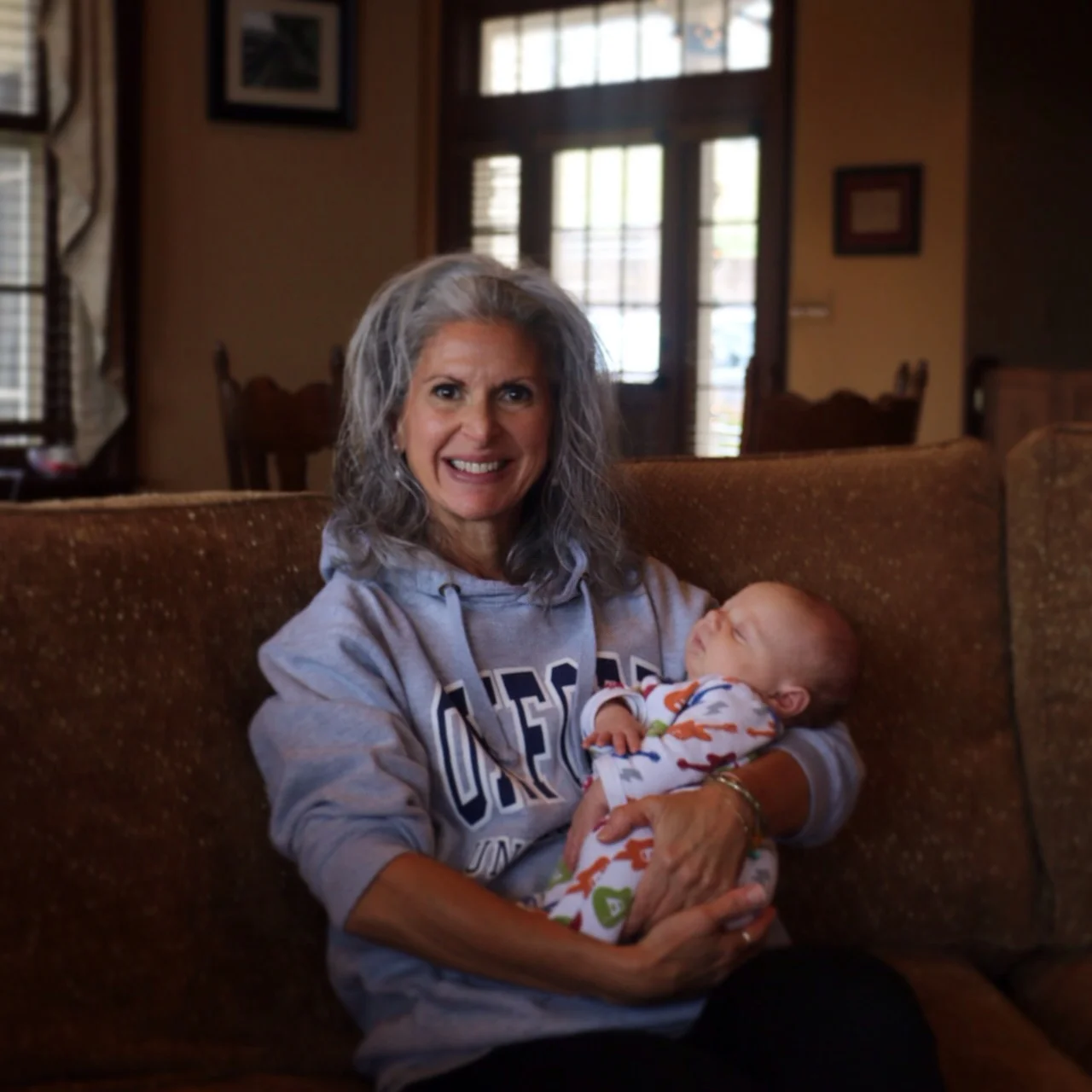 Gram and her youngest grand baby (out of the womb, anyway) Logan Wyatt ^^