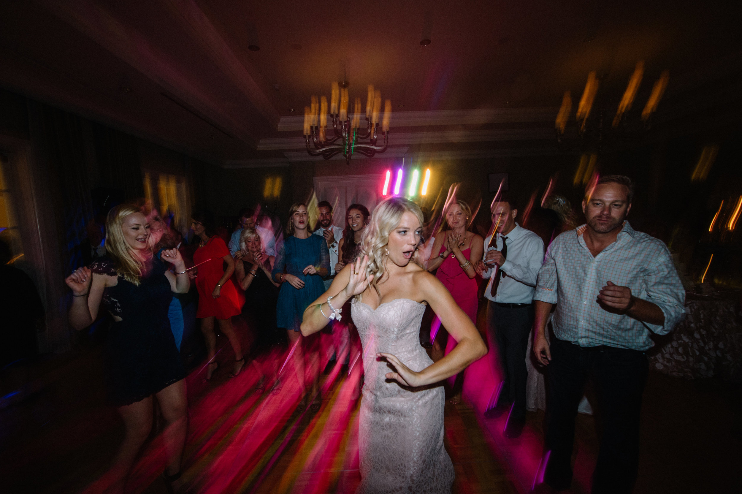 Wedding dance floor lighting - Park Hyatt Aviara Resort, Carlsbad
