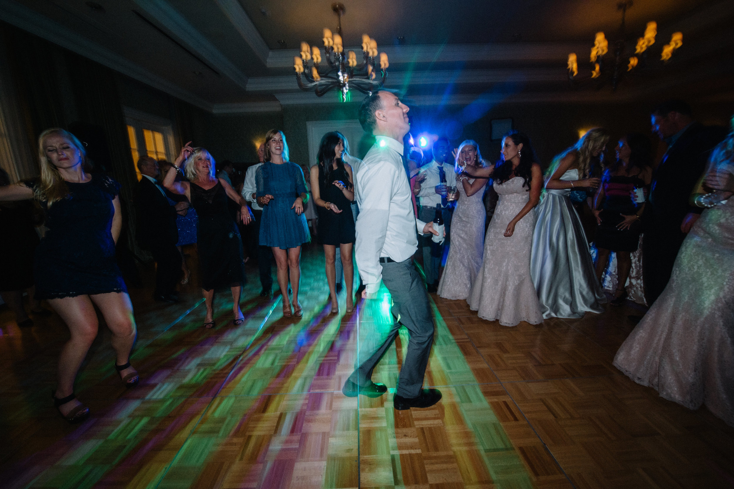 Wedding dance floor lighting - Park Hyatt Aviara Resort, Carlsbad