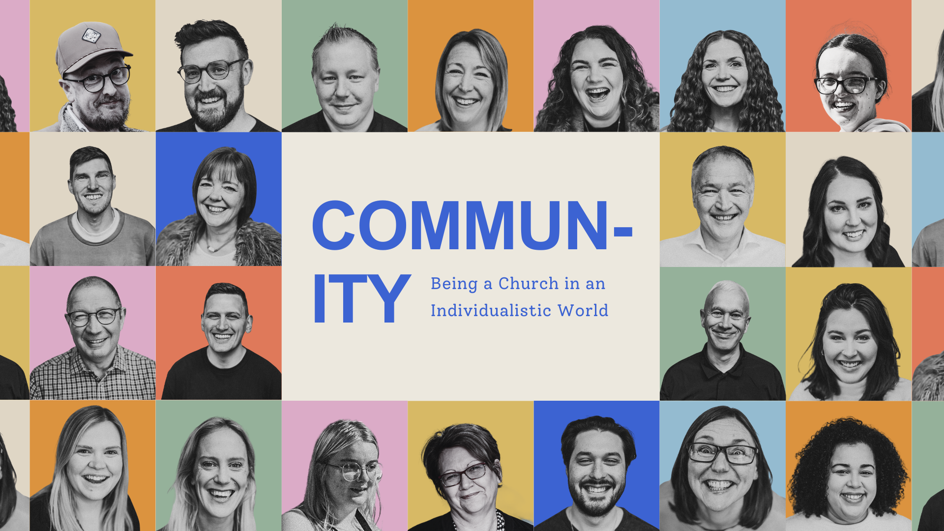 Community : Being a Church in an Individualistic World - Week Three (Antrim)