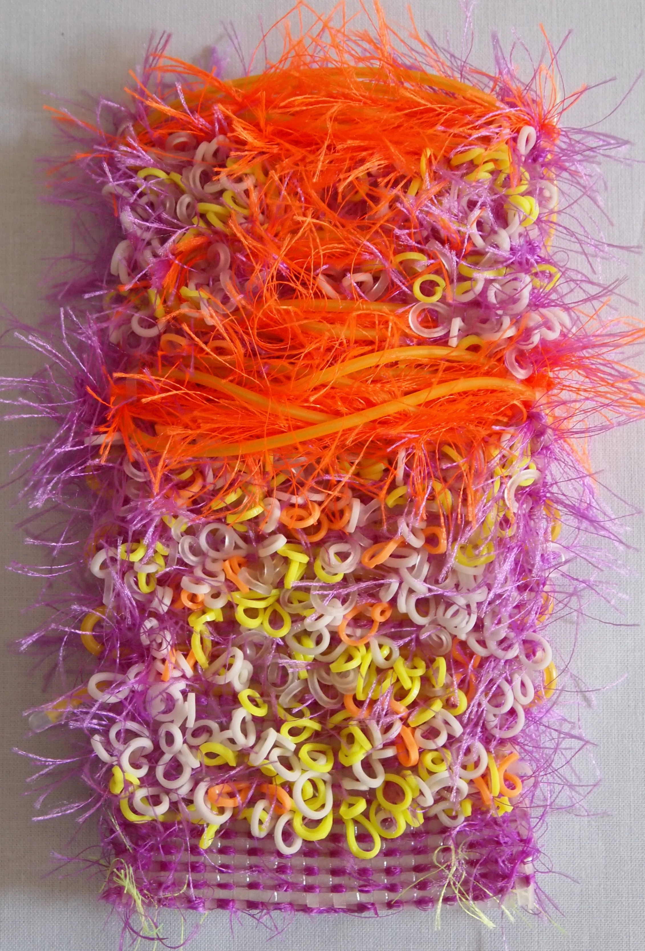 Hand Woven Glow-in-the-dark Plastic Lacing, Monofilament, Rubber Bands, LED Wire