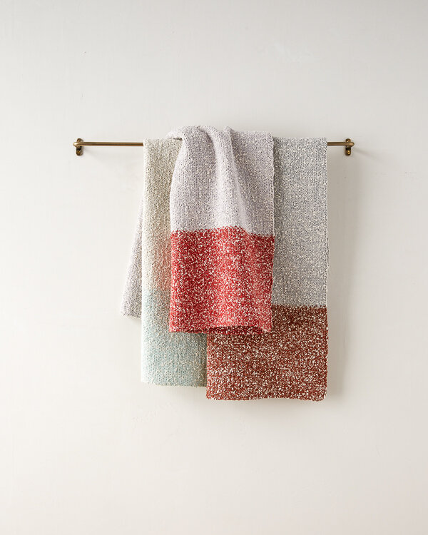 Colorblock Hand Towels