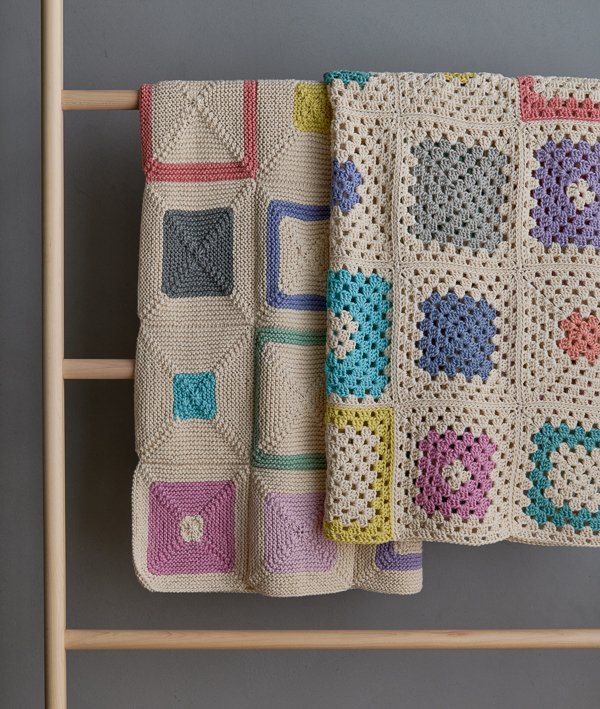 Fair + Square Blanket, Crochet Version 