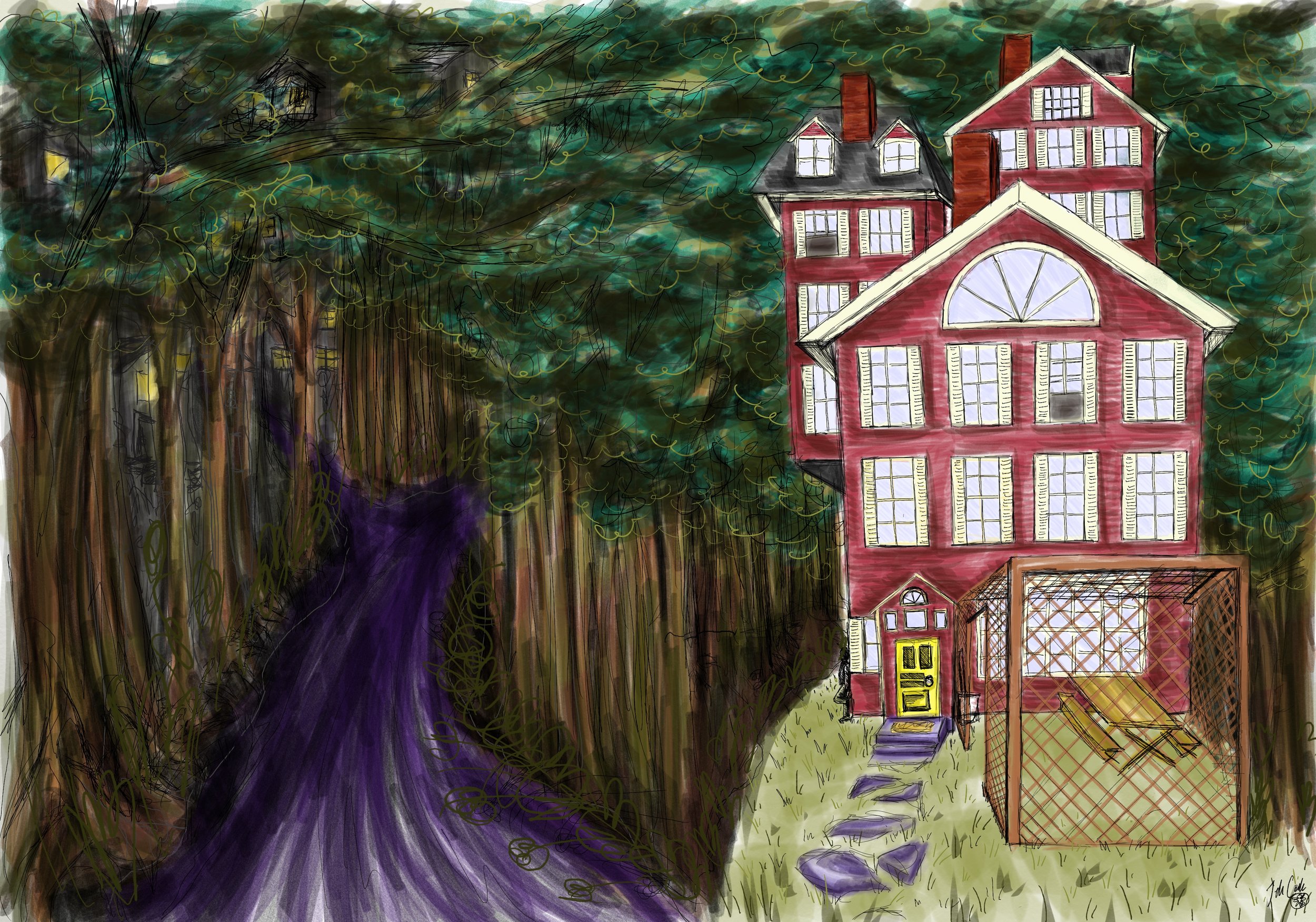 The House in  the Woods