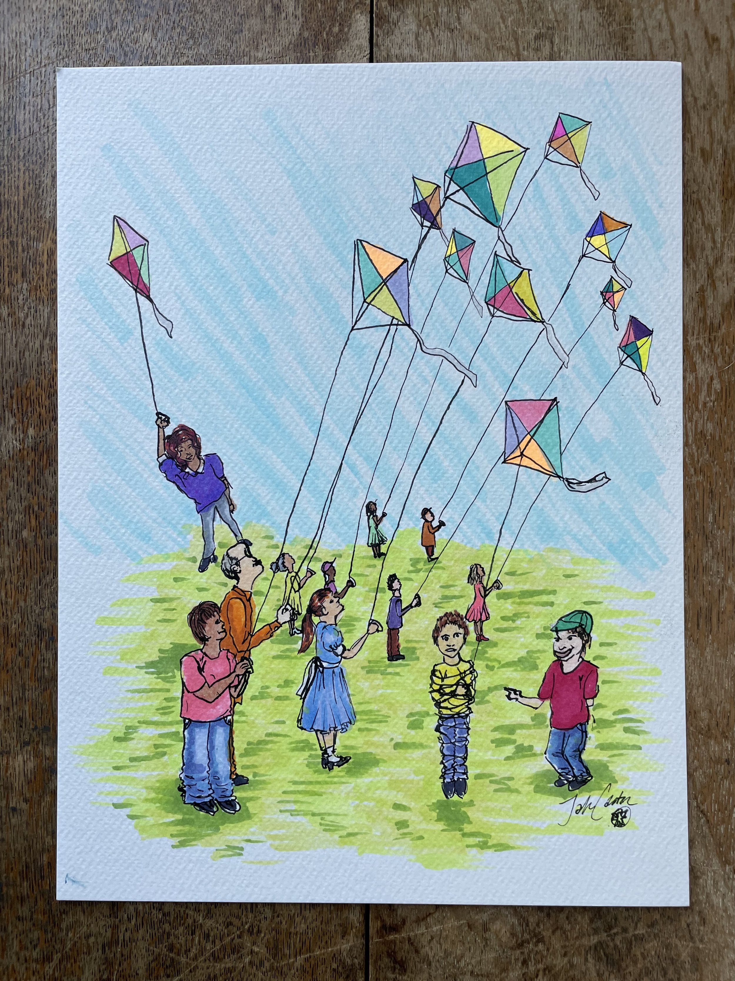 Kites Flying High