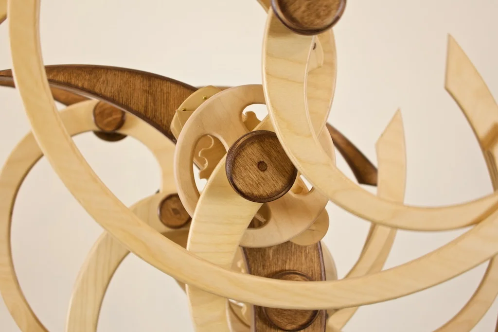Sea Frolic Kinetic Sculpture by David Roy 2016