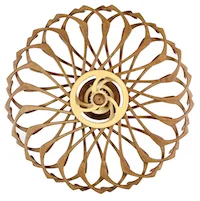 Avalanche kinetic sculpture by kinetic artist David C. Roy of Wood That Works