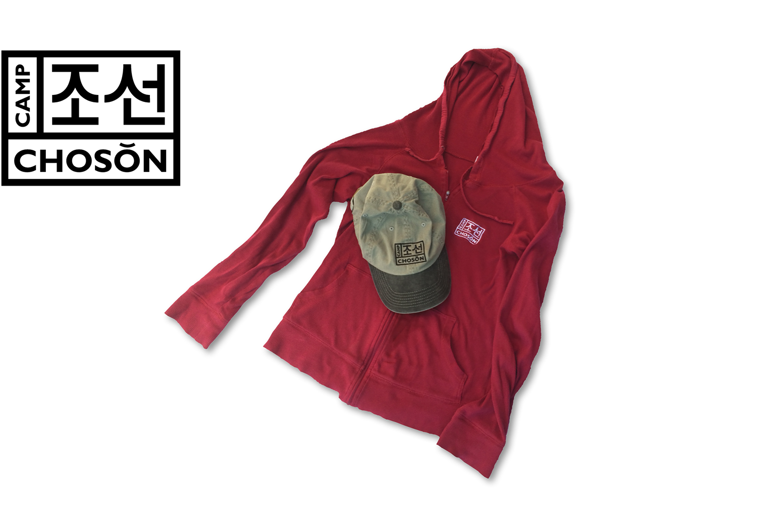  Camp Choson: hat and jacket for a Korean summer culture camp 