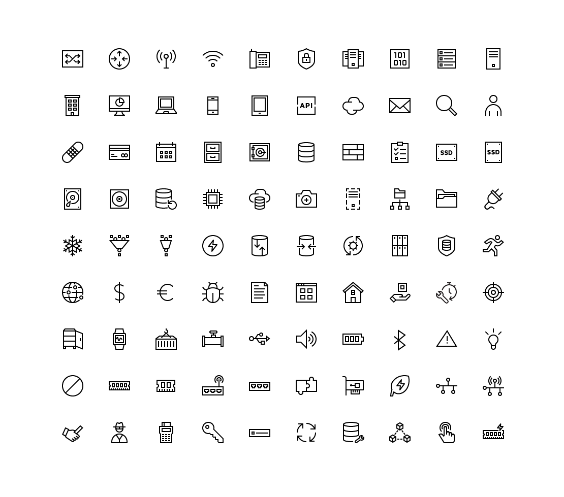 User Interface Icons
