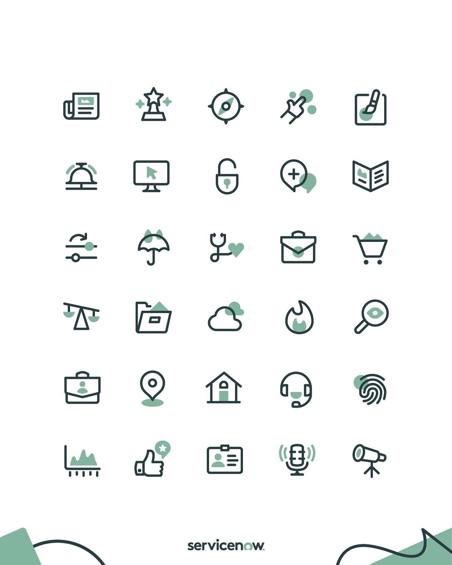 ServiceNow Iconography &mdash;
Which icon is your favorite?