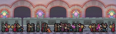 Russian Subway Dogs - This Month in GIFs - Post Kickstarter Catchup