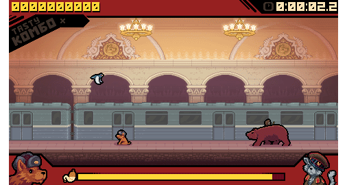 New pause menu!. The slick animations are driven by the TweenGMS tween engine. 