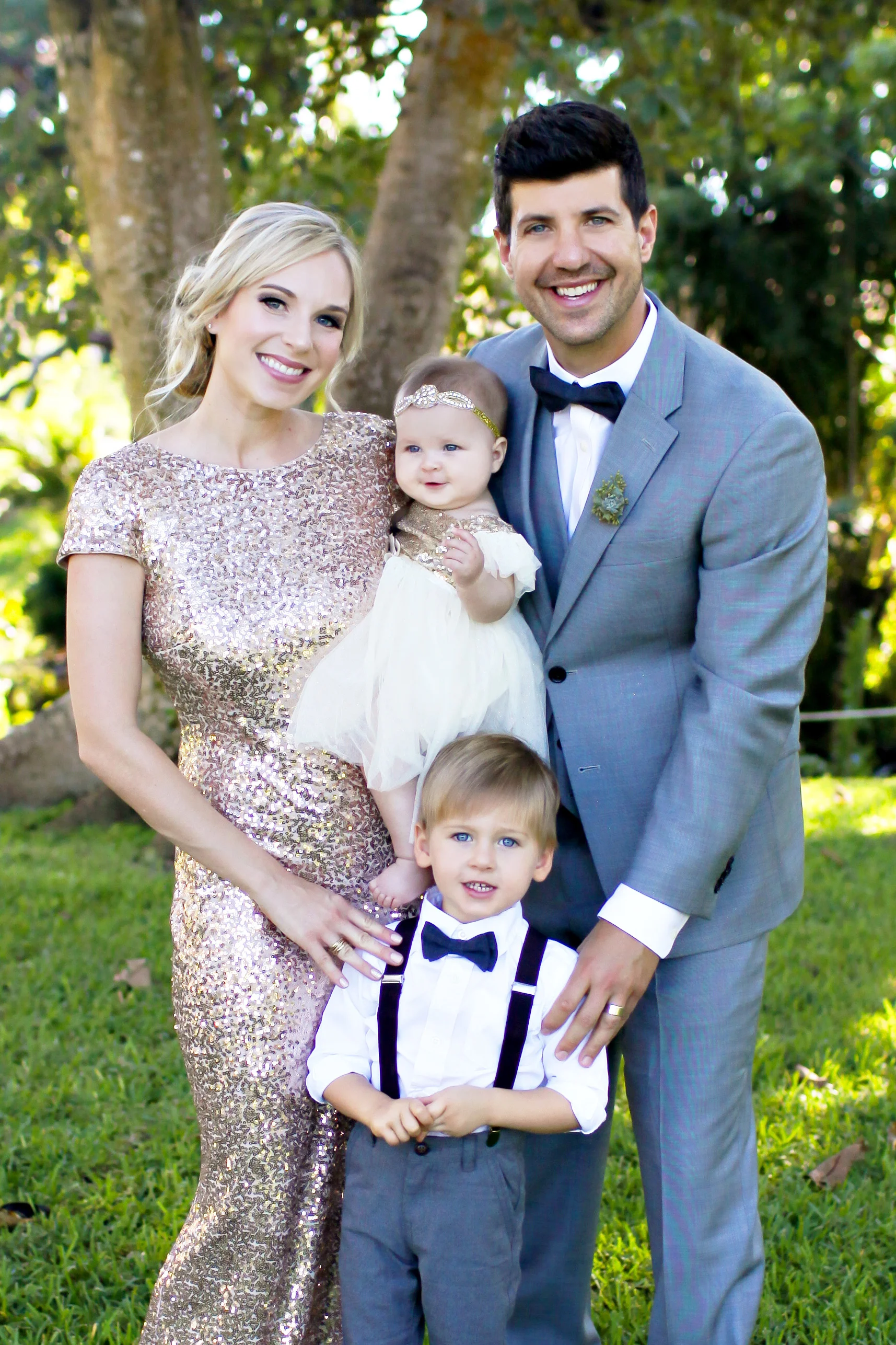 The Rubino Family: Lindsey, Michael, Christian & Annelise