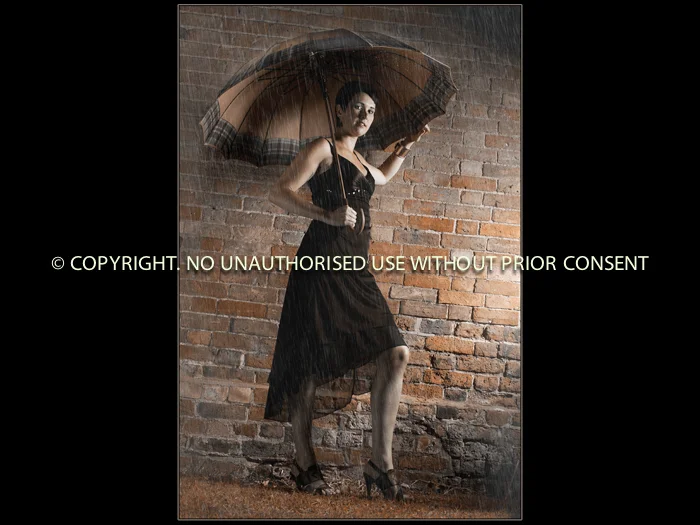 KIRSTIE THE RAIN by Tony Crabtree