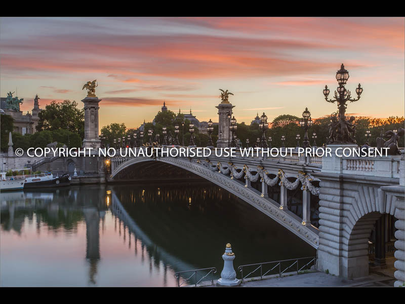 SUNRISE AT PONT ALEXANDRE III by Jamie White.jpg