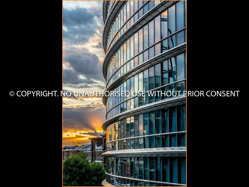 SUNSET ROUND THE CORNER by Ian Ashley.jpg