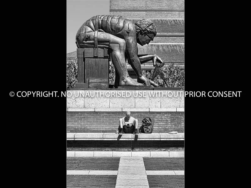 STUDYING UNDER NEWTON by Rachel Lordan.jpg