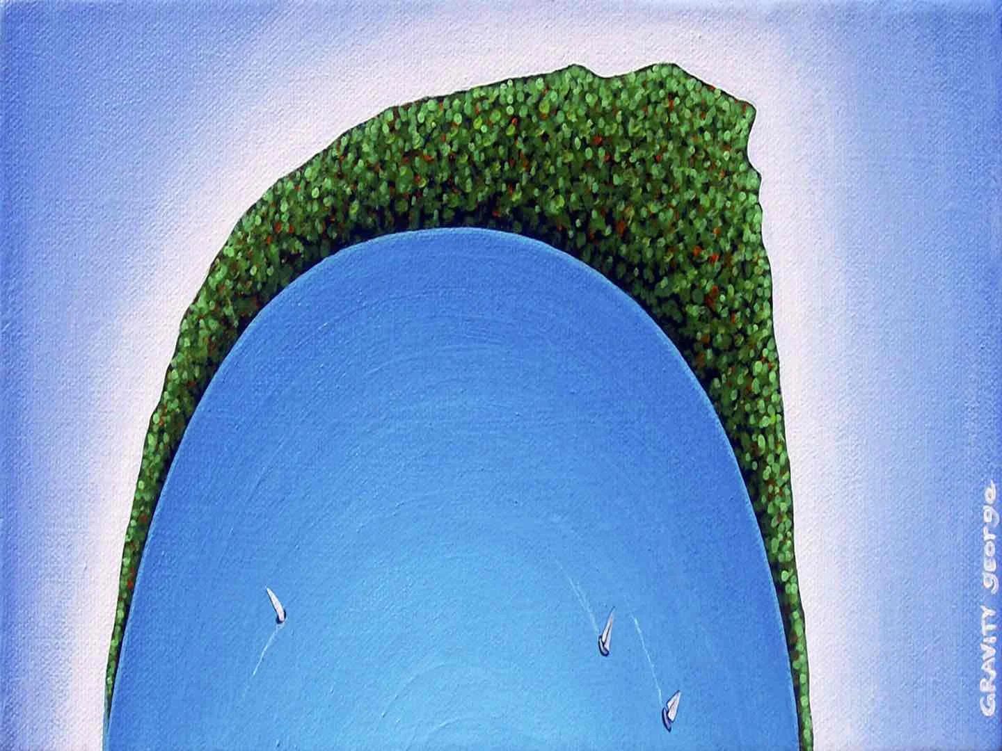 Curved Rangitoto