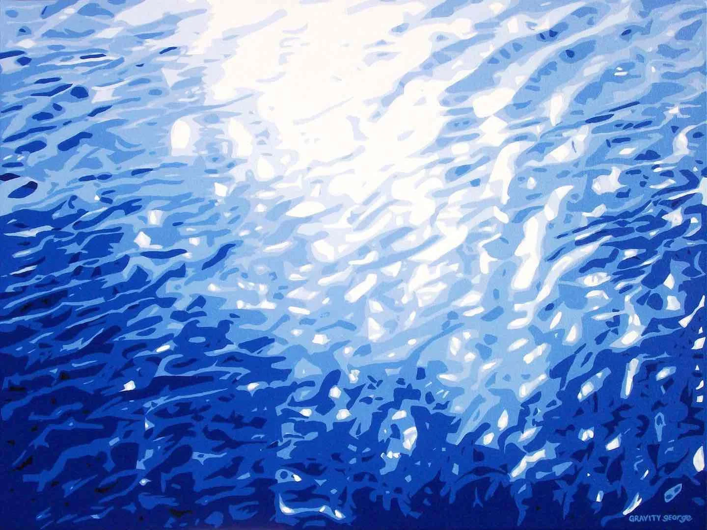 Beach Pond Ripples