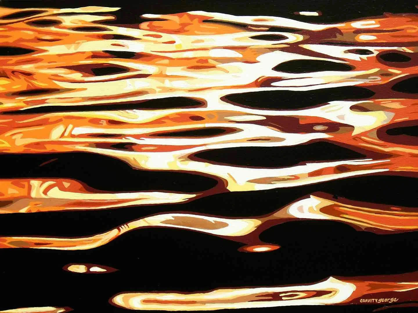 Neon on Water