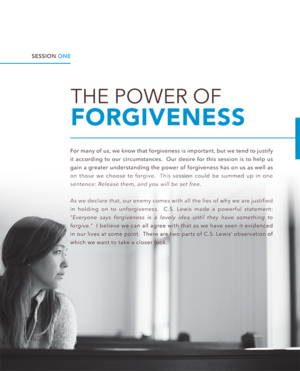 The Power of Forgiveness