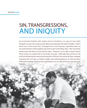 Sin, Transgressions, and Iniquity