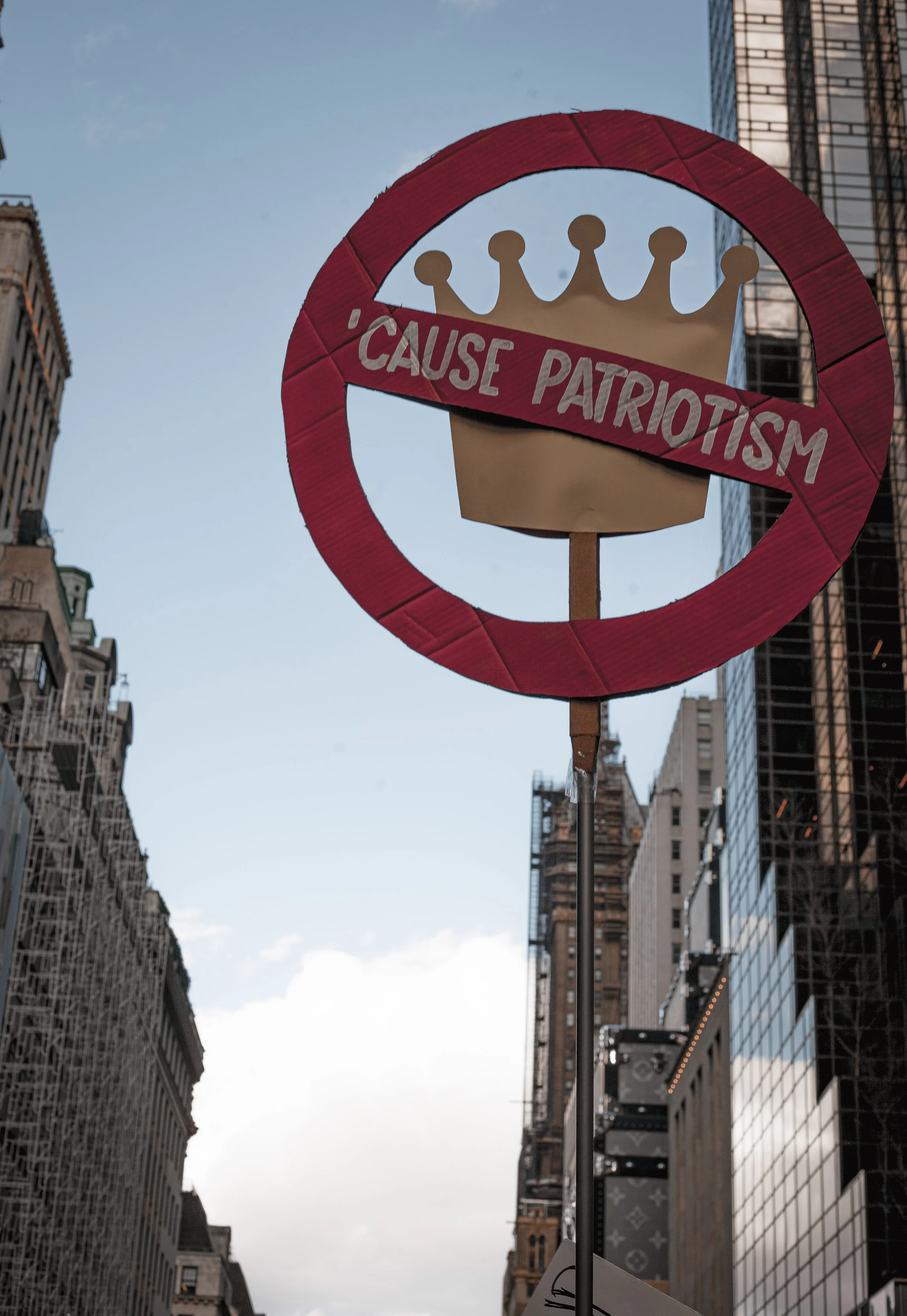 6627 Killing of Renee Good protest 'CAUSE PATRIOTISM.JPG