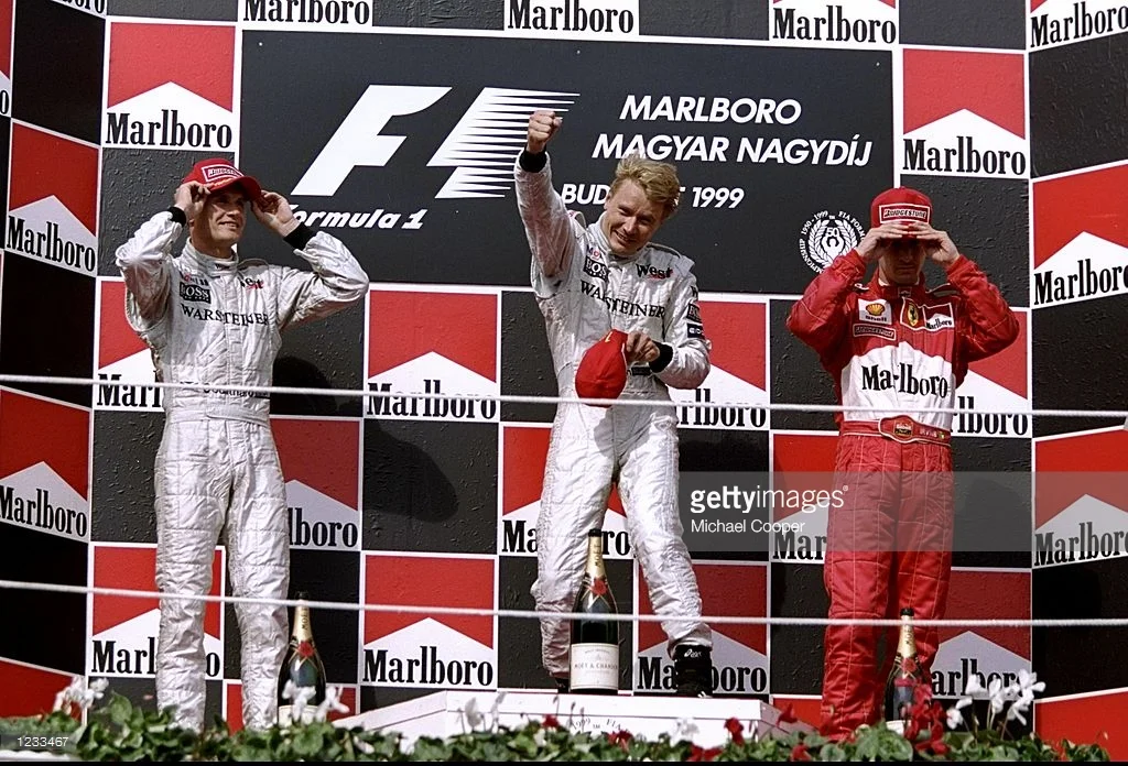 Mika Hakkinen, 1999-2000 F1 World Champion photo: getty images