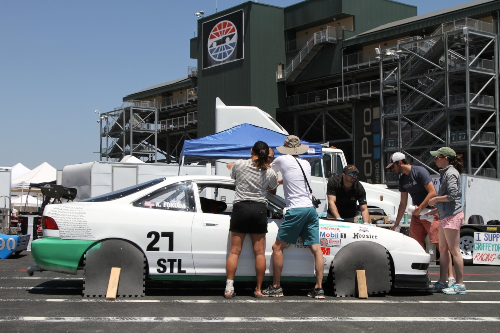 my awesome pit crew, i mean friends..