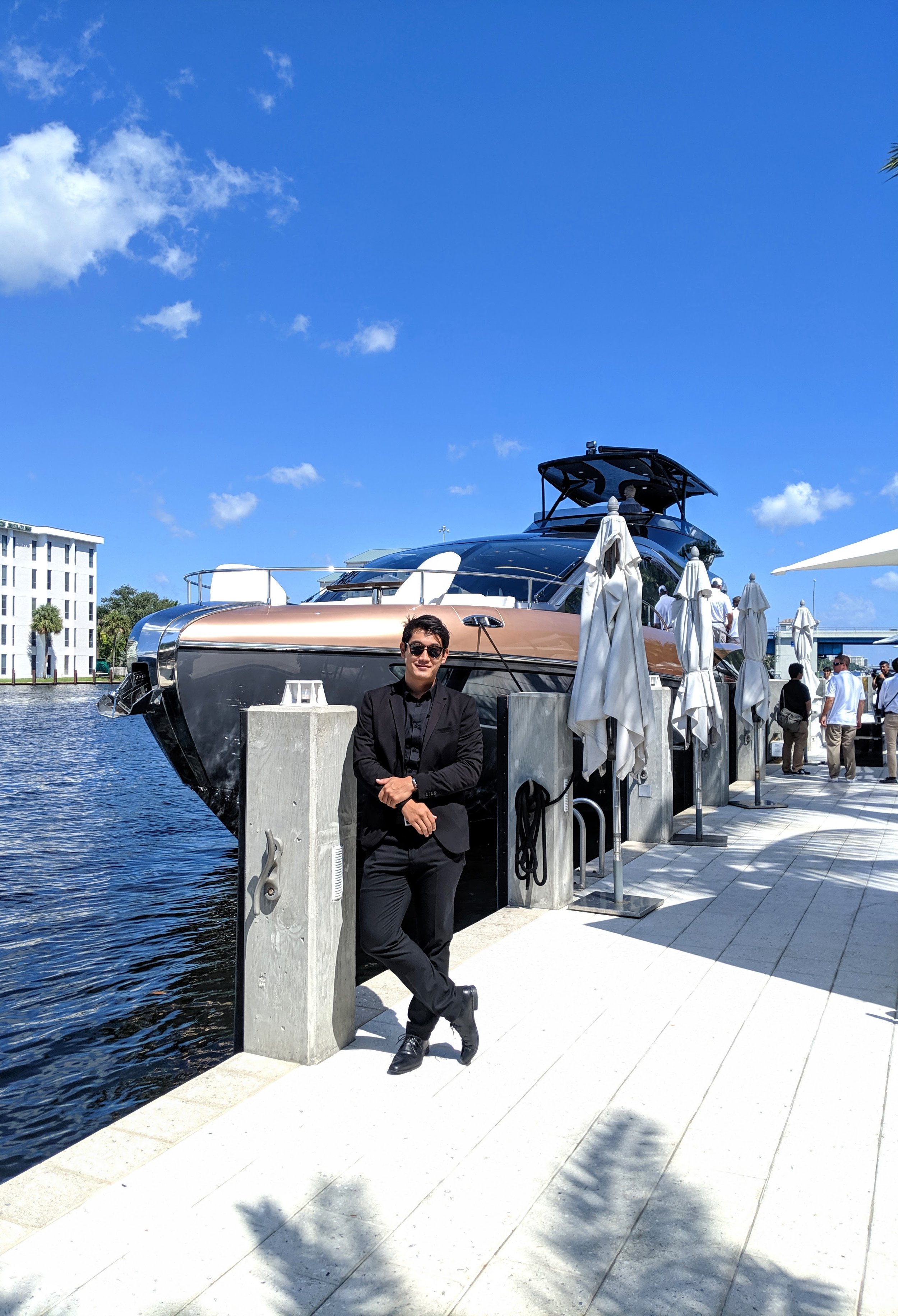  launching Lexus’ new yacht in Miami 